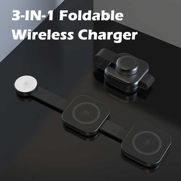 3 - in - 1 Wireless Charger - Crown Cart