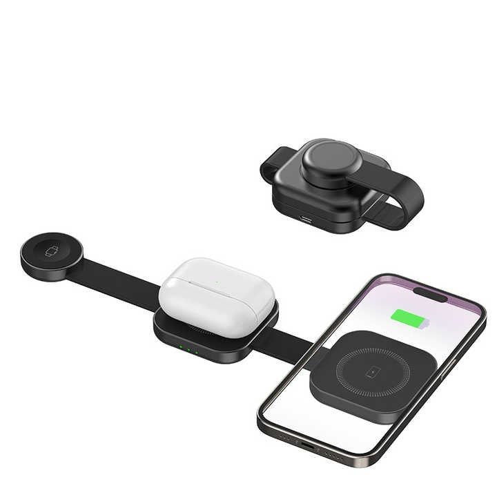 3 - in - 1 Wireless Charger - Crown Cart