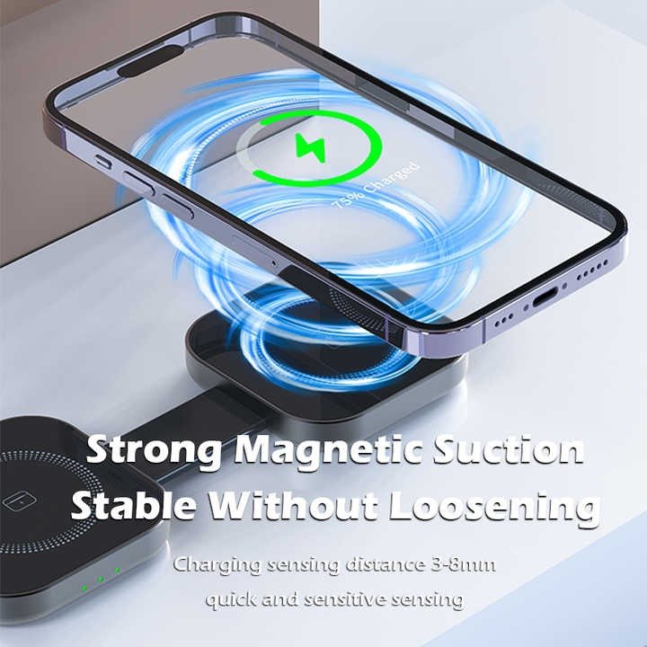3 - in - 1 Wireless Charger - Crown Cart