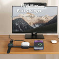 3 - in - 1 Wireless Charger - Crown Cart