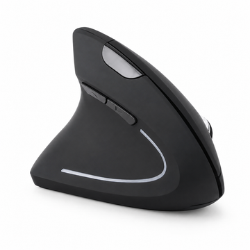 Wireless Vertical Left Hand Mouse UAE — Ergonomic 1600 DPI Optical Mouse with Thumb Buttons & Auto-Sleep | Windows Mac Linux Compatible