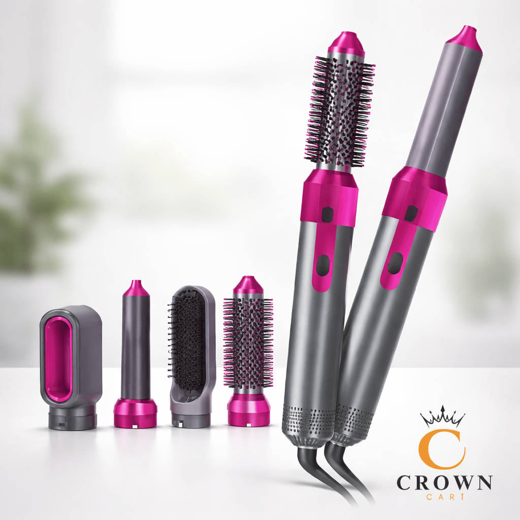 Hot Air Brush (5 - in - 1) - Crown Cart