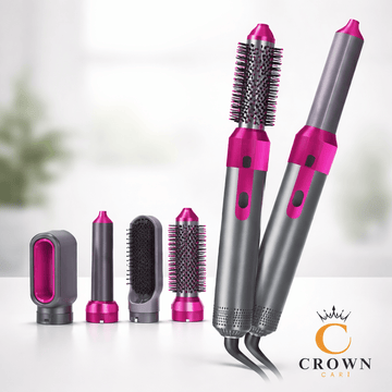 Hot Air Brush (5 - in - 1) - Crown Cart
