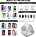 3 - in - 1 Wireless Charging Pad - Crown Cart