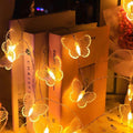 3 Meters 20 Lights Butterfly Christmas Decoration Light String - Crown Cart