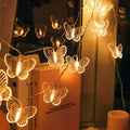 3 Meters 20 Lights Butterfly Christmas Decoration Light String - Crown Cart