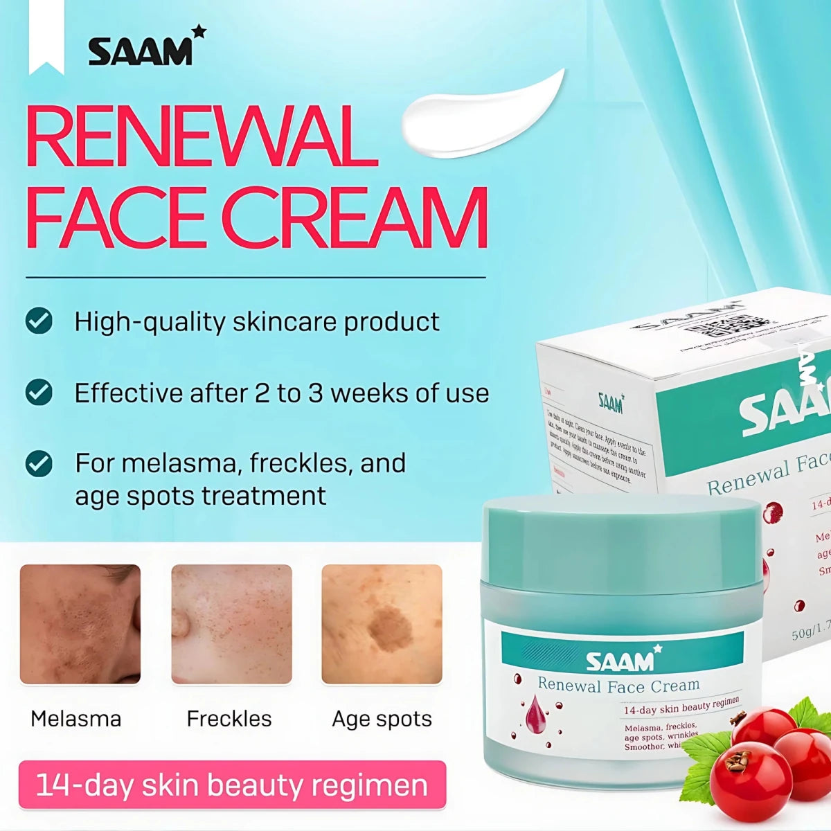 SAAM Renewal Face Cream - Crown Cart