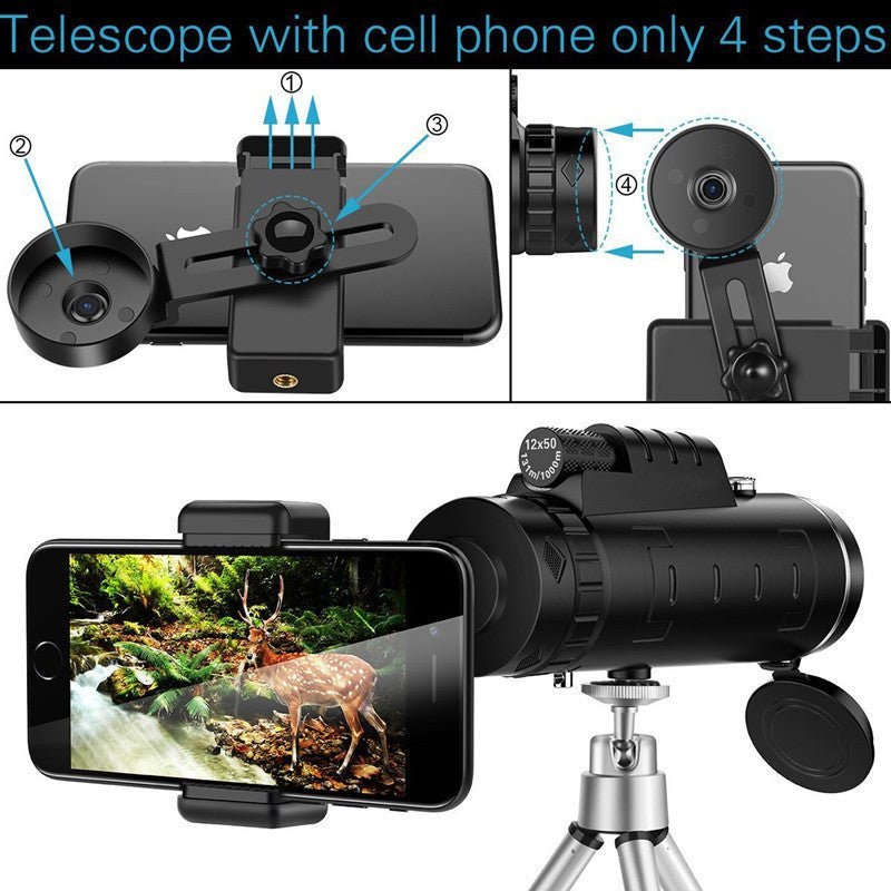 40X60 Monocular Telescope - Crown Cart