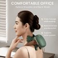 3D Shiatsu Neck & Shoulder Massager with Heat | Deep Tissue Pain Relief - Crown Cart