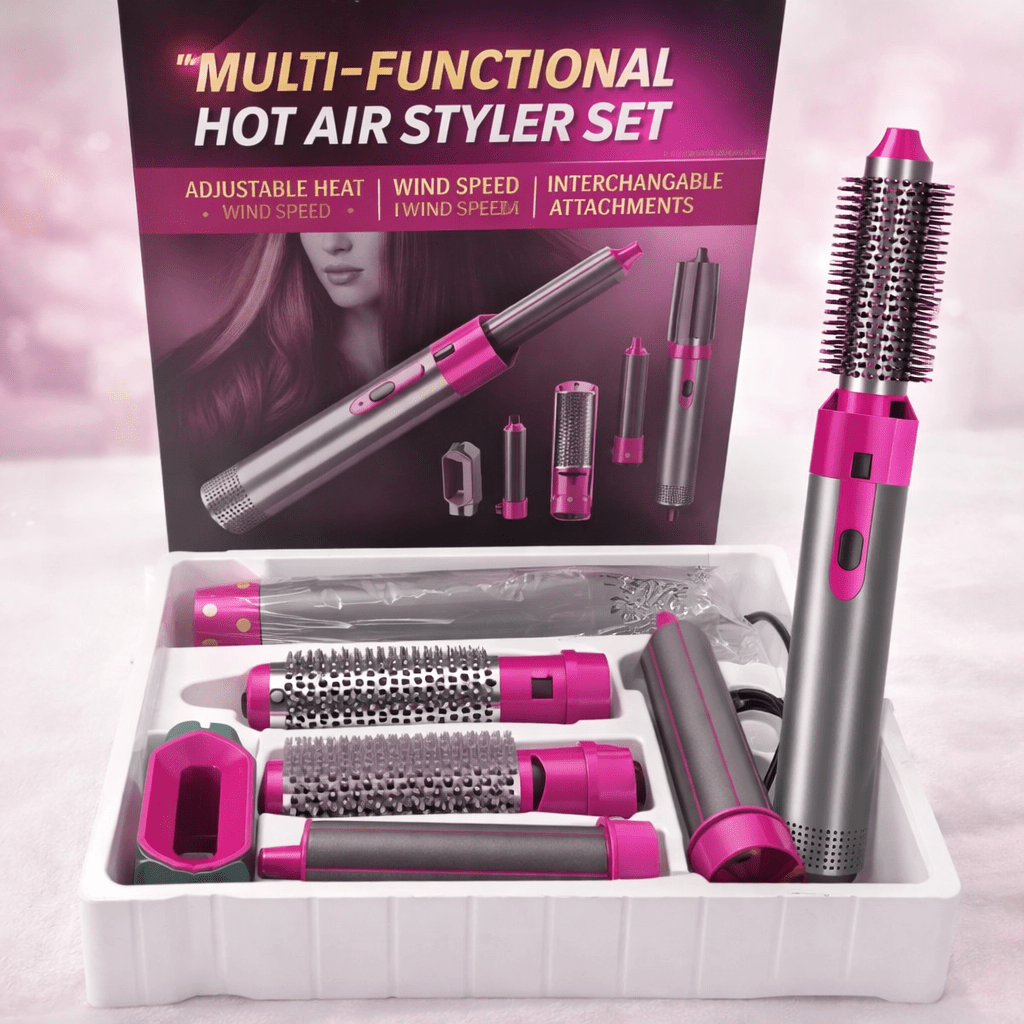 Hot Air Brush (5 - in - 1) - Crown Cart