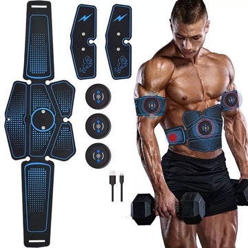 Abdominal Muscle Training with EMS Fitness Equipment - Crown Cart