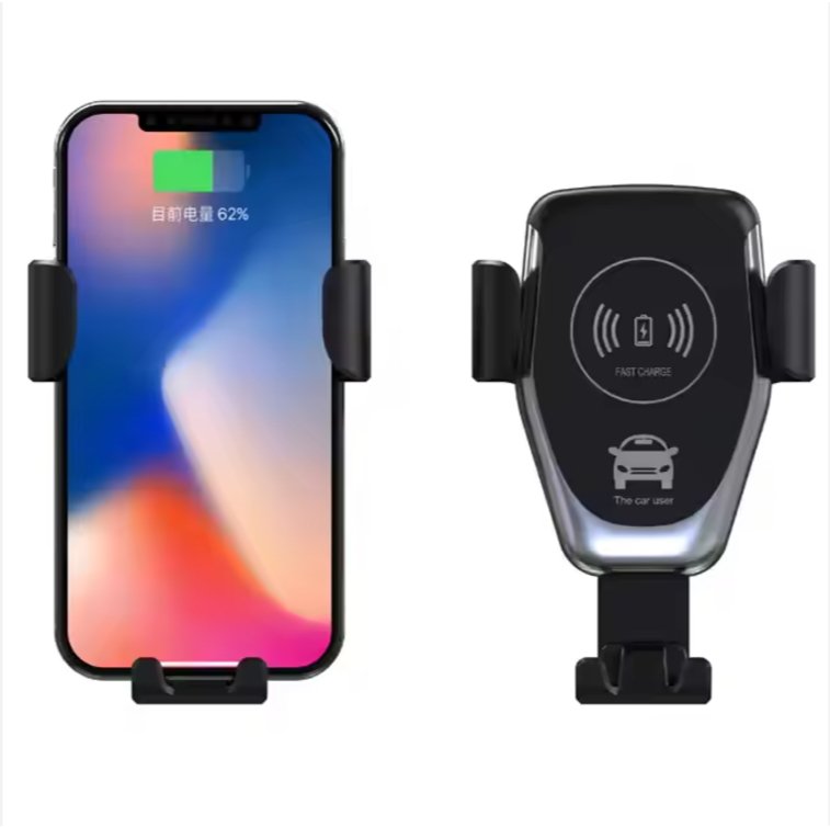 Auto Clamping Wireless Car Charger - Crown Cart