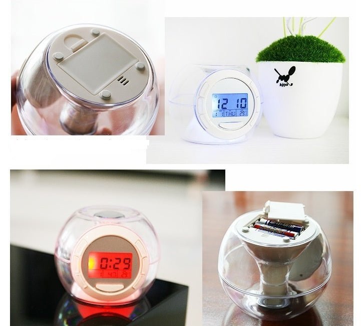 Colorful Natural Sound Alarm Clock - Crown Cart
