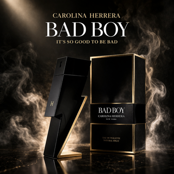 Carolina Herrera Bad Boy Perfume 100ML – Original Men’s Luxury Fragrance (EDT)