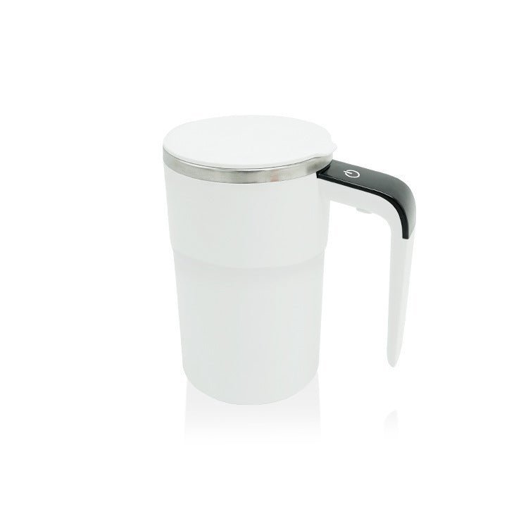 Electric Coffee Mug USB Rechargeable Automatic Magnetic Cup IP67 Waterproof Food - Safe Stainless Steel For Juice Tea Milksha Kitchen Gadgets - Crown Cart