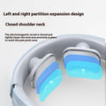 Electric Neck Massager EMS Pulse Rechargeable USB Cervical Traction Therapy Massage Stimulator Pain Relief Heating Function - Crown Cart