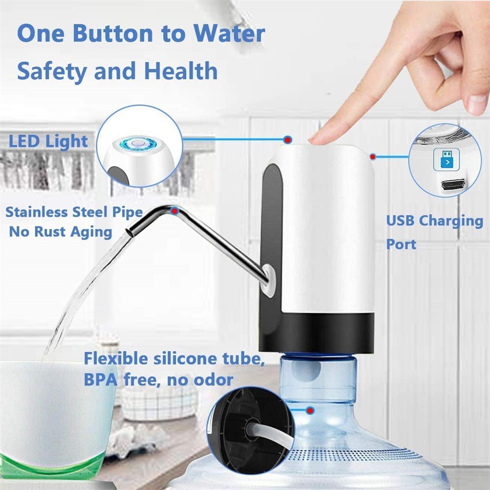 Electric Portable Water Dispenser Pump - Crown Cart