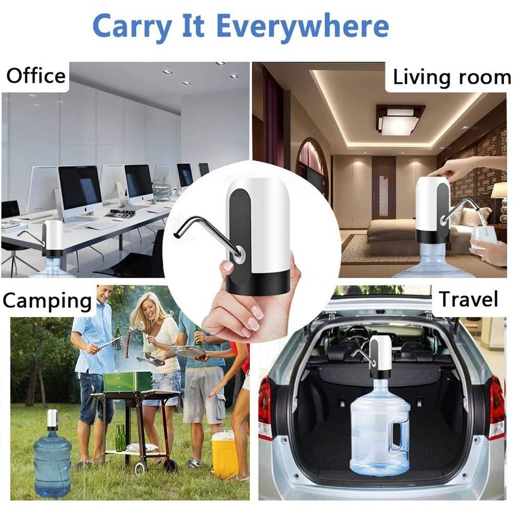 Electric Portable Water Dispenser Pump - Crown Cart