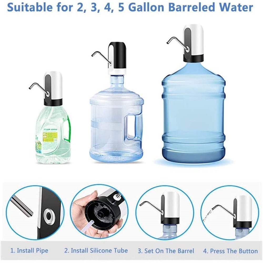 Electric Portable Water Dispenser Pump - Crown Cart