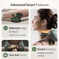 3D Shiatsu Neck & Shoulder Massager with Heat | Deep Tissue Pain Relief - Crown Cart