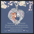 Fashion European And American Style New Heart - shaped Pendant Necklace - Crown Cart