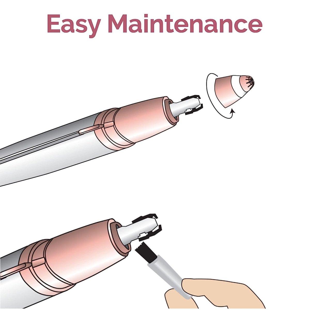 Flawless Brows Hair Remover - Crown Cart