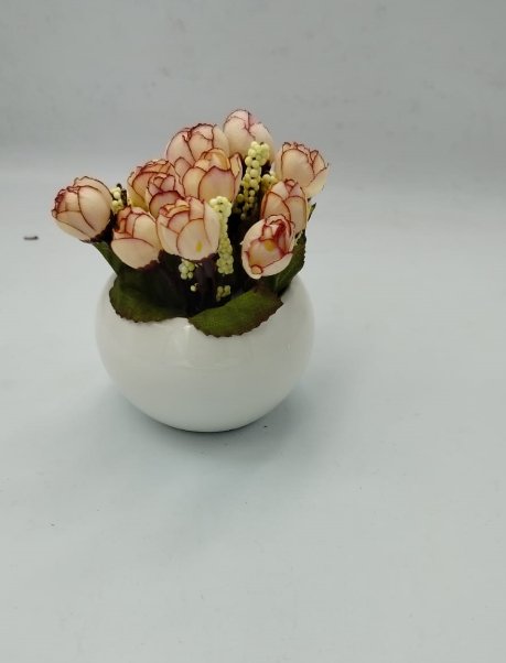 Flower Decoration Piece - Crown Cart