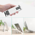Heightening And Folding Three - in - one Multifunctional Computer Stand - Crown Cart