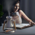 Humidifier USB Wireless Charging Desktop Ultrasonic Spray Aroma Diffuser Rotatable Home Office Mute Air Purifier - Crown Cart