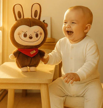 Labubu - Cute Bunny Plush Toy - Crown Cart