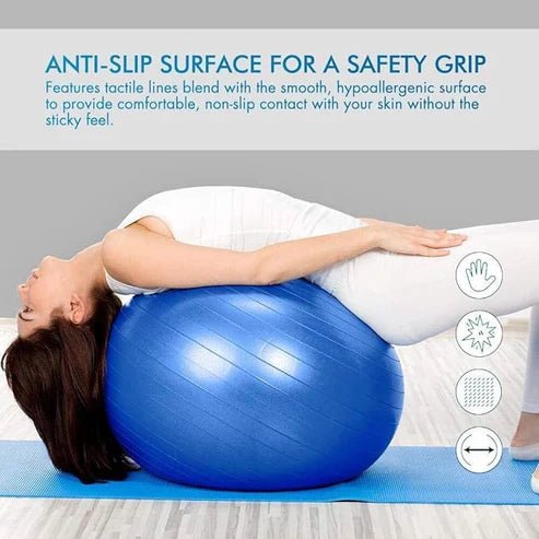 LORDEX - Gym Ball for Fitness - Crown Cart