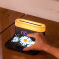 Multi Functional Three In One Magnetic Wireless Charging LED - Crown Cart