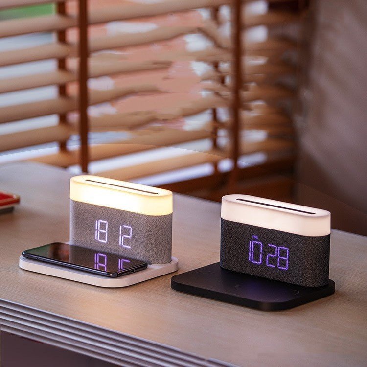 Multi Functional Three In One Magnetic Wireless Charging LED - Crown Cart