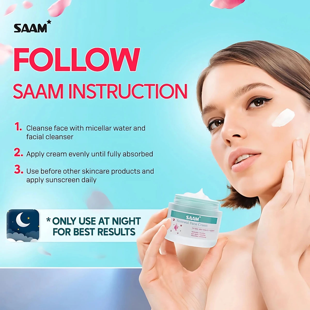 SAAM Renewal Face Cream - Crown Cart